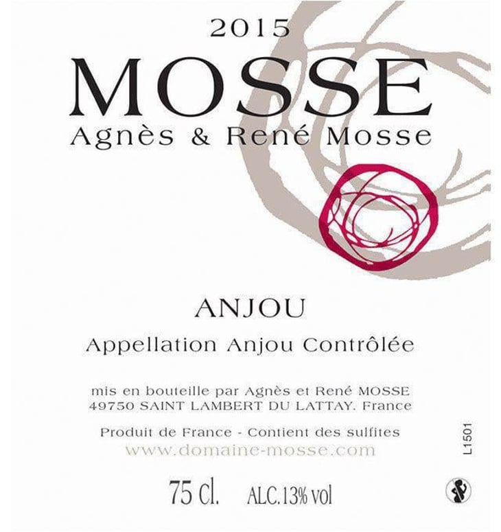 Anjou Rouge - Domaine Mosse - sylvestre-joseph-mosse 