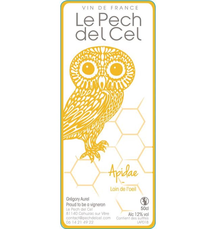 Apidae (Doux Oxydatif) - Domaine Du Pech Del Cel - laure-et-gregory-aurel 