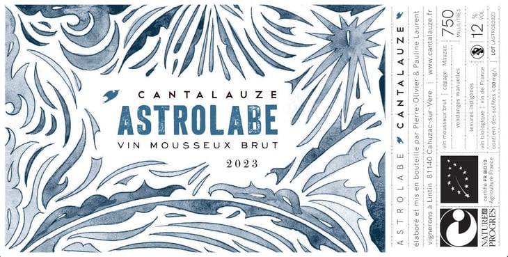 Astrolabe - Domaine de Cantalauze - pierre-olivier-pauline-laurent -2016