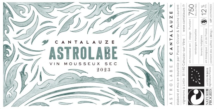 Astrolabe Rosé - Domaine de Cantalauze - pierre-olivier-pauline-laurent -2020