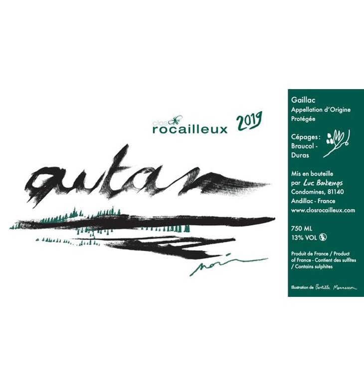 Autan Noir - Clos Rocailleux - luc-bontemps-lucinda-terreyre 