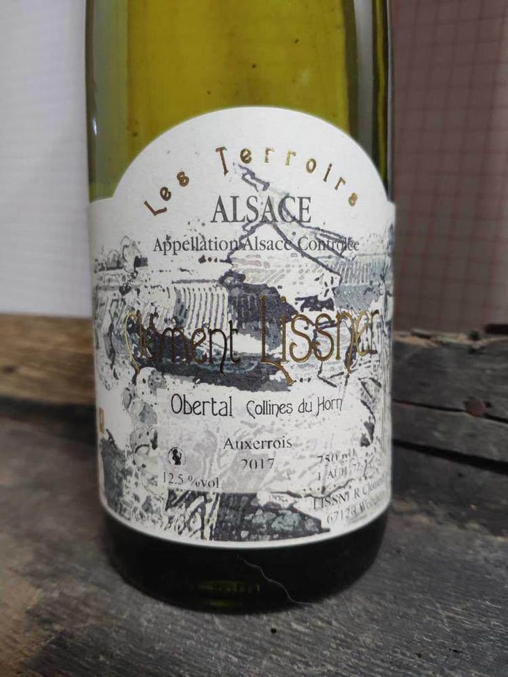 Auxerrois Lieux Dit Obertal Collines du Horn - Lissner - bruno-et-theo-schloegel 