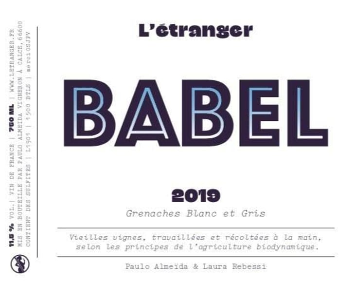 Babel - Domaine de L'Étranger - paulo-almeida-laura-rebeissi 