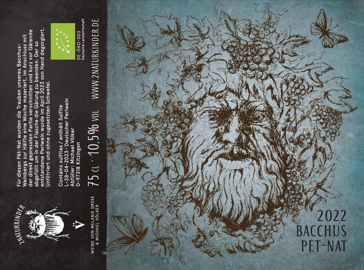 Bacchus Pet-Nat - 2 Naturkinder - melanie-drese-michael-volker 