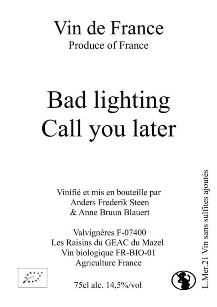 Bad lighting call you later - Anders Frederik Steen & Anne Bruun Blauert - anders-frederik-steen-anne-bruun-blauert 