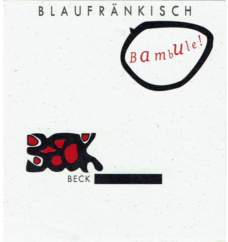 Bambule ! Blaufrankisch - Weingut Beck - judith-beck -2019