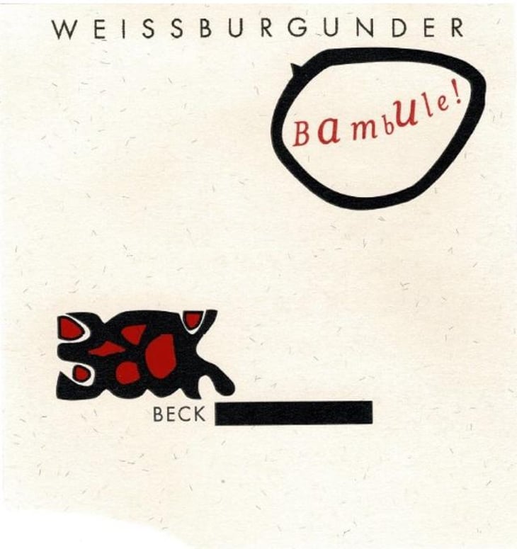 Bambule ! Weissburgunder - Weingut Beck - judith-beck 