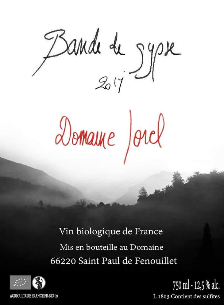 Bande de gypse - Domaine Jorel - manuel-jorel 