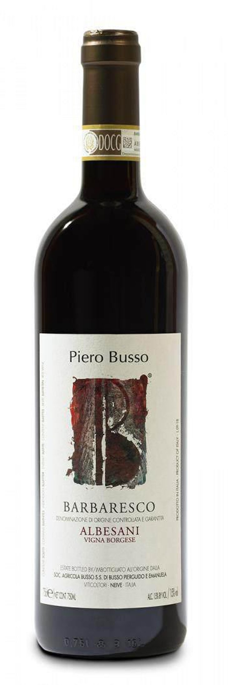 Barbaresco DOCG Albesani Vigna Borgese - Piero Busso - societa-agricola-piero-busso 