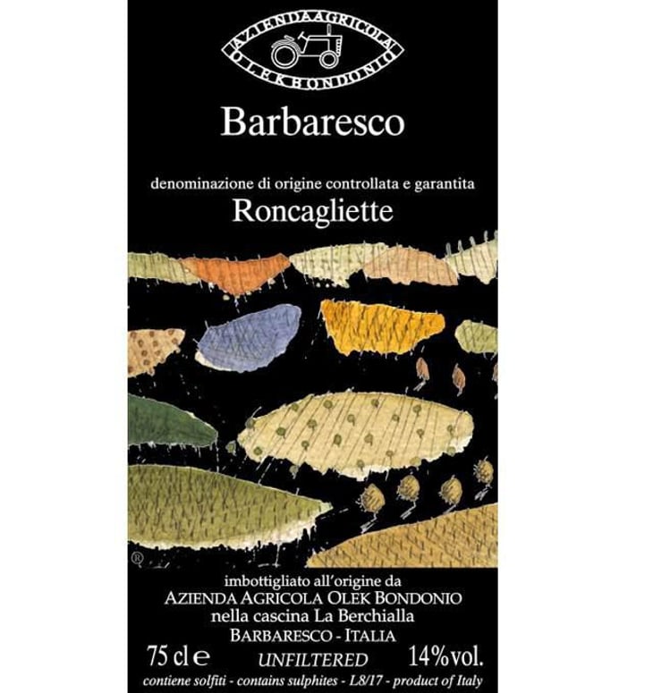 Barbaresco Roncagliette - Cascina La Berchialla - olek-bondonio -2017