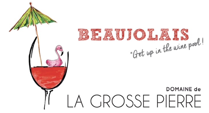 Beaujolais Get Up In The Wine Pool - Domaine de La Grosse Pierre - pauline-passot 