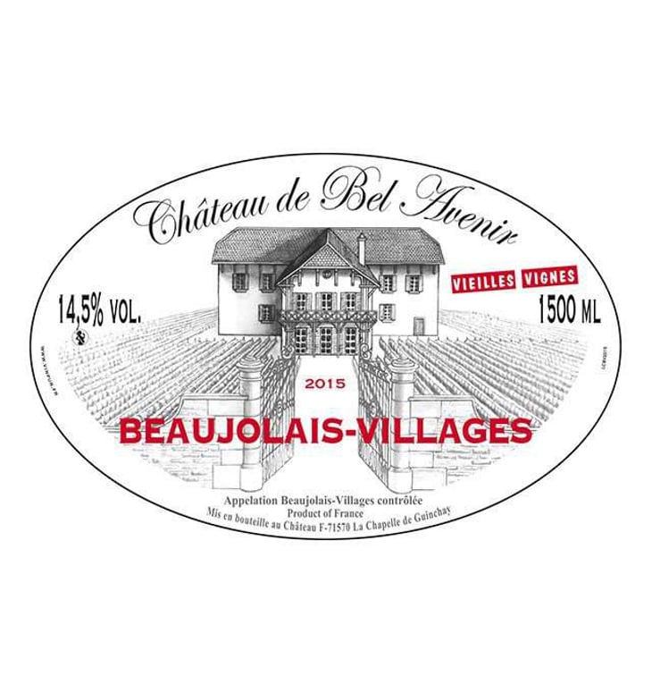Beaujolais Villages Vieilles Vignes Magnum - Château de Bel Avenir - cyril-alonso-florian-looze 