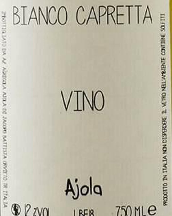 Bianco Capretta - Azienda Agricola Ajola - jacopo-battista 