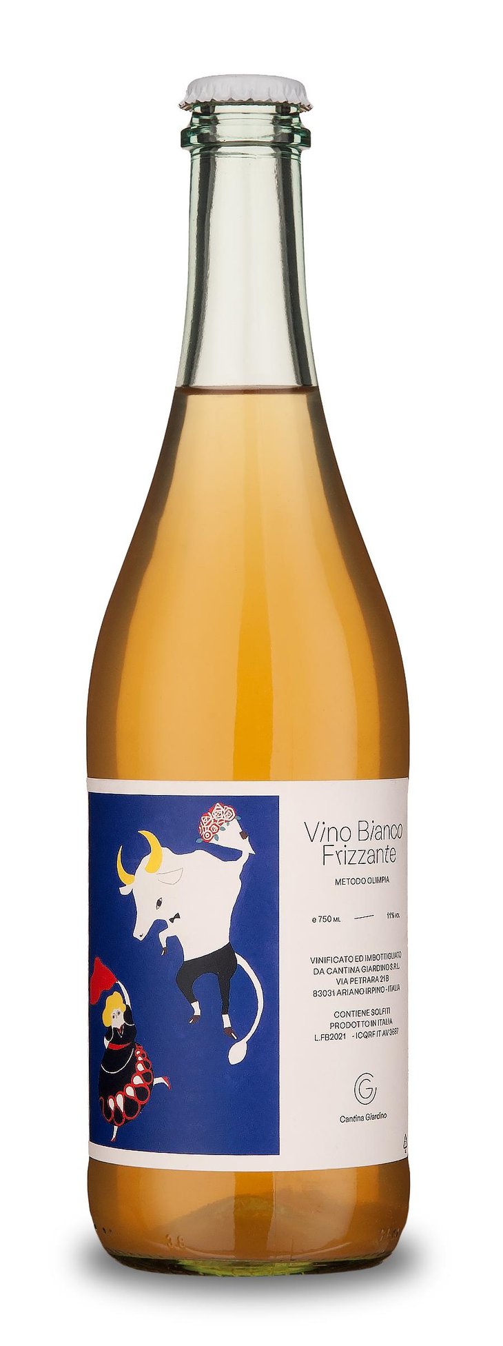 Bianco Frizzante - Cantina Giardino - antonio-di-gruttola-daniela-de-gruttola -2021