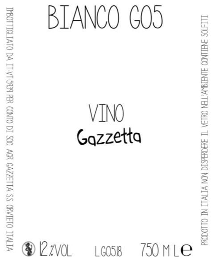 Bianco G05 - Gazzetta Wines - patricia-nelson 