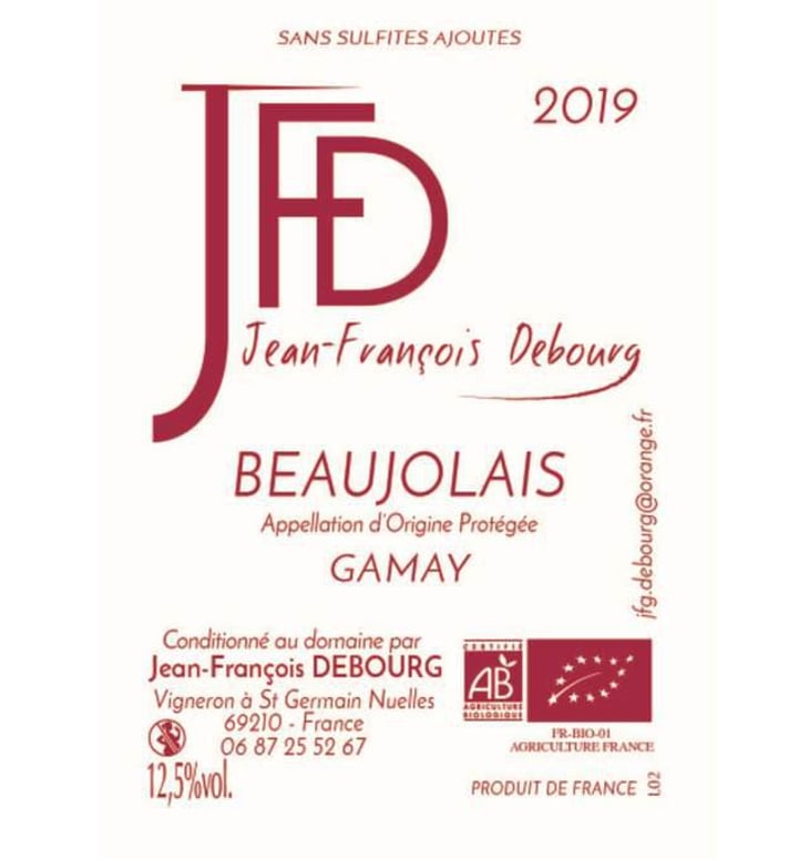 Bib 3L Beaujolais - Domaine Jean François Debourg - jean-francois-ghislaine-debourg 