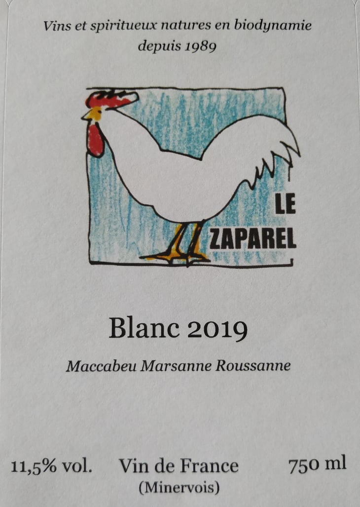 Blanc 2019 - Domaine Saint Julien - Le Zaparel - stephanie-minder-paco-aeschlimann 