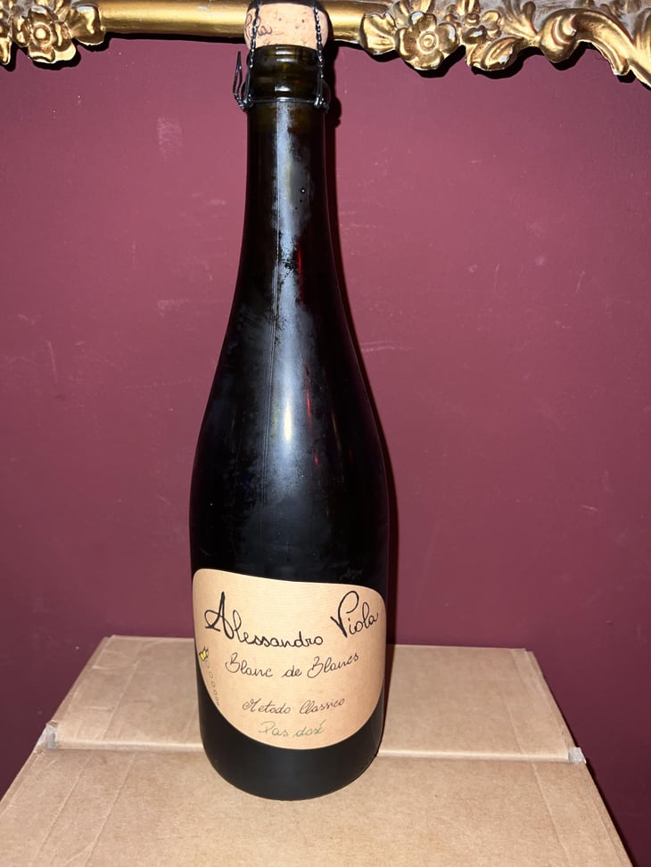 blanc de Blanc pas dosè - Azienda Agricola Alessandro Viola - alessandro-viola 