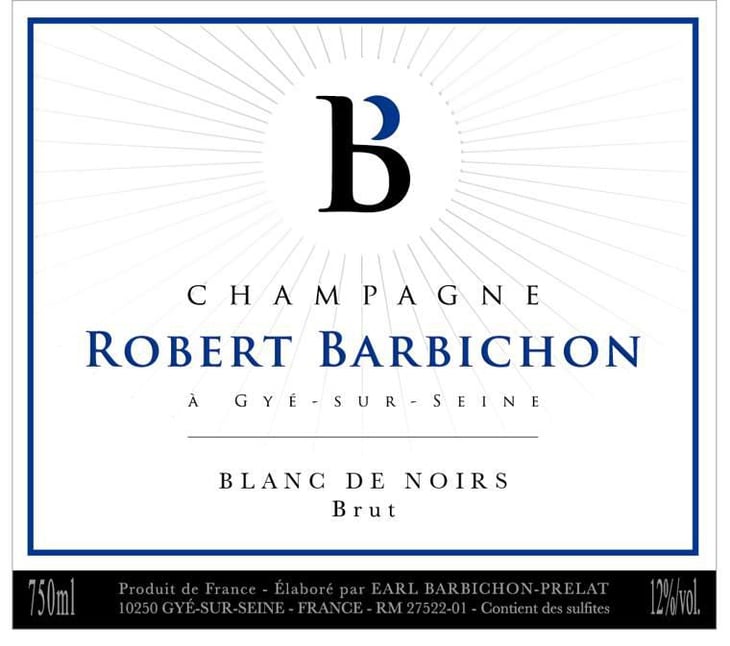 Blanc de Noirs - Champagne Robert Barbichon - thomas-barbichon 
