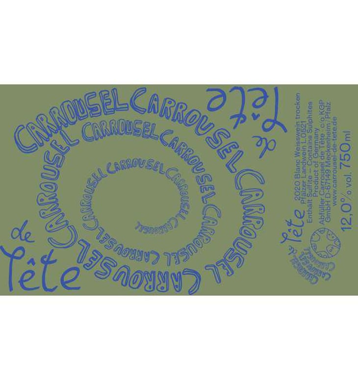 Blanc - Carrousel de Tête - frederic-gro 