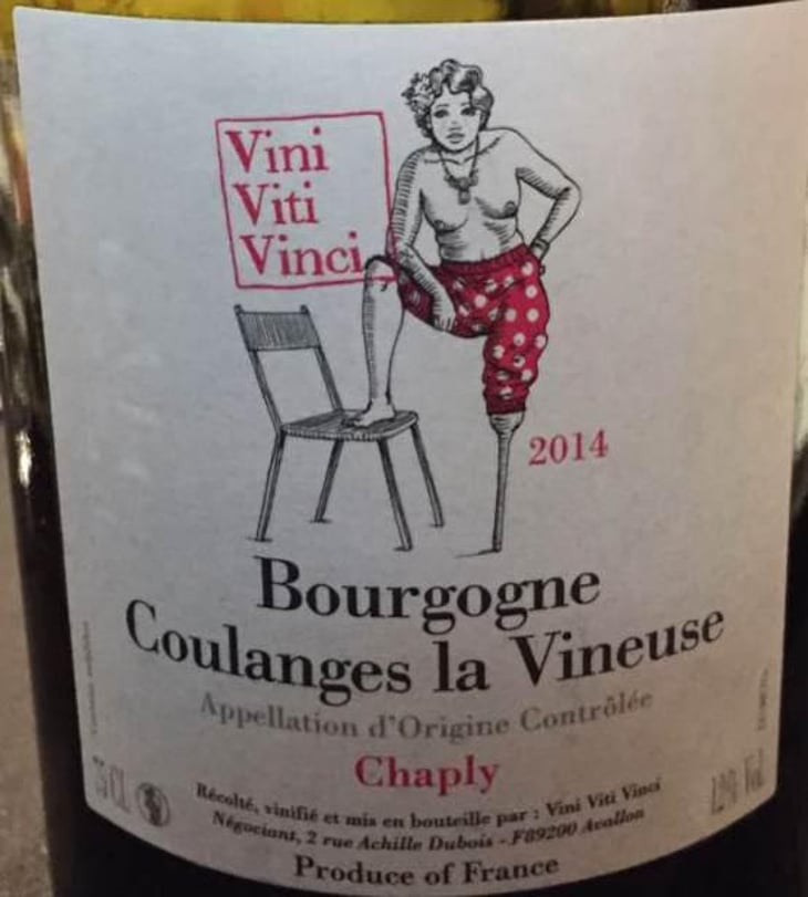 Bourgogne Coulanges La Vineuse "Chaply" - Vini Viti Vinci - nicolas-vauthier-kikro 