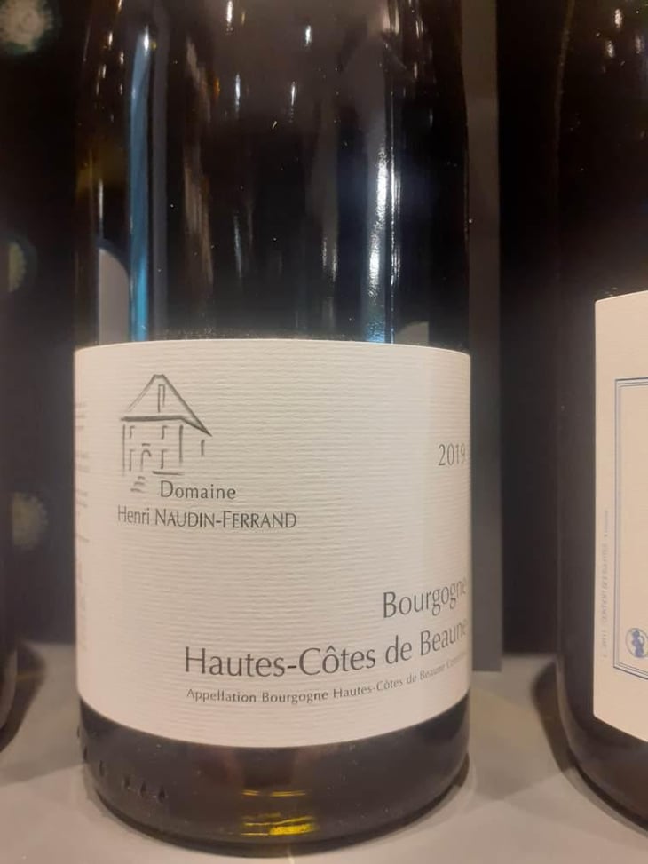 Bourgogne Hautes cotes de beaune - Domaine Henri Naudin-Ferrand - claire-naudin -2019