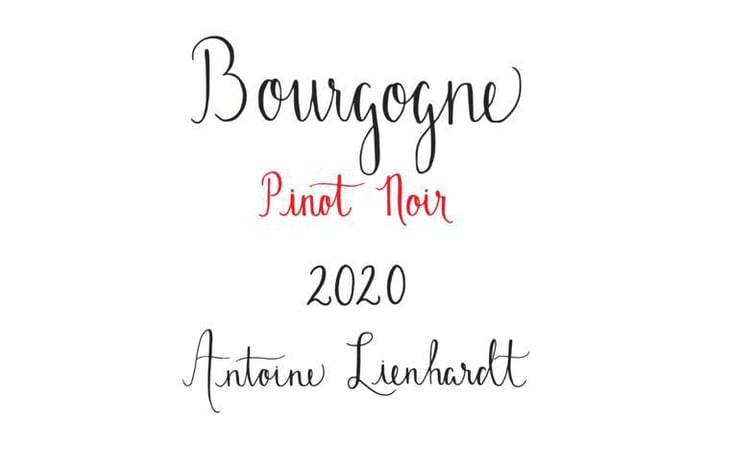 Bourgogne Pinot Noir (Label from 2020) - Antoine Lienhardt - antoine-lienhardt 