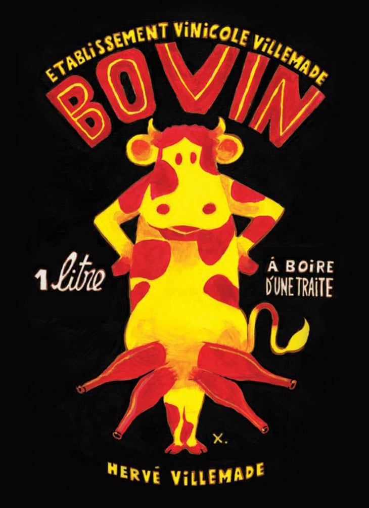 BOVIN Rouge (1 Litre) - Hervé Villemade - herve-villemade 