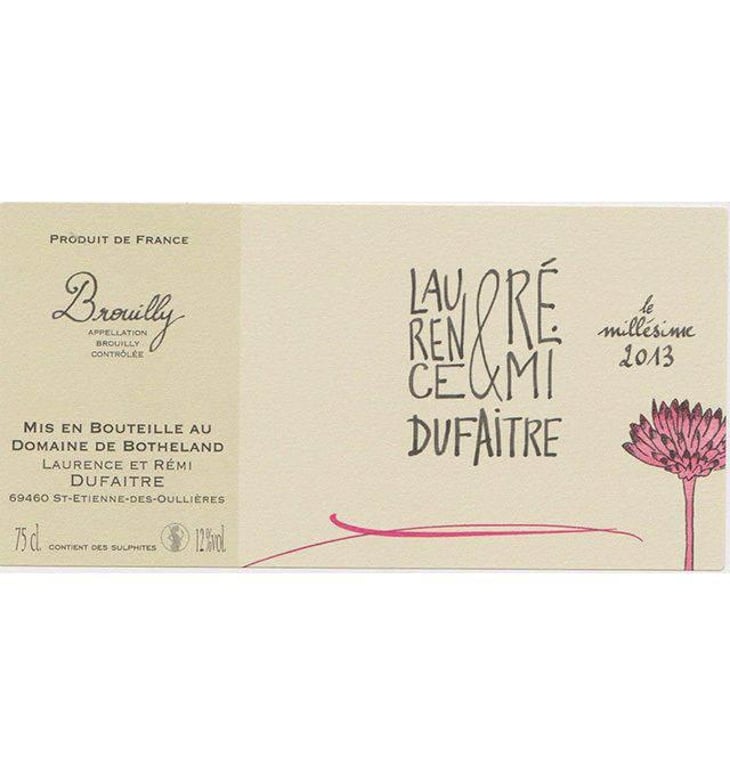 Brouilly - Domaine de Botheland - remi-dufaitre-laurence-liatard 