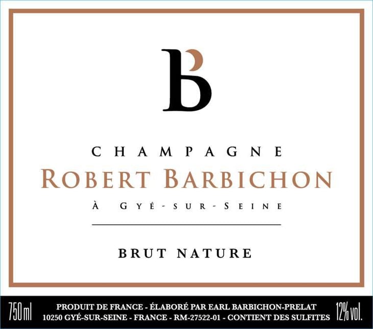 Brut Nature - Champagne Robert Barbichon - thomas-barbichon 
