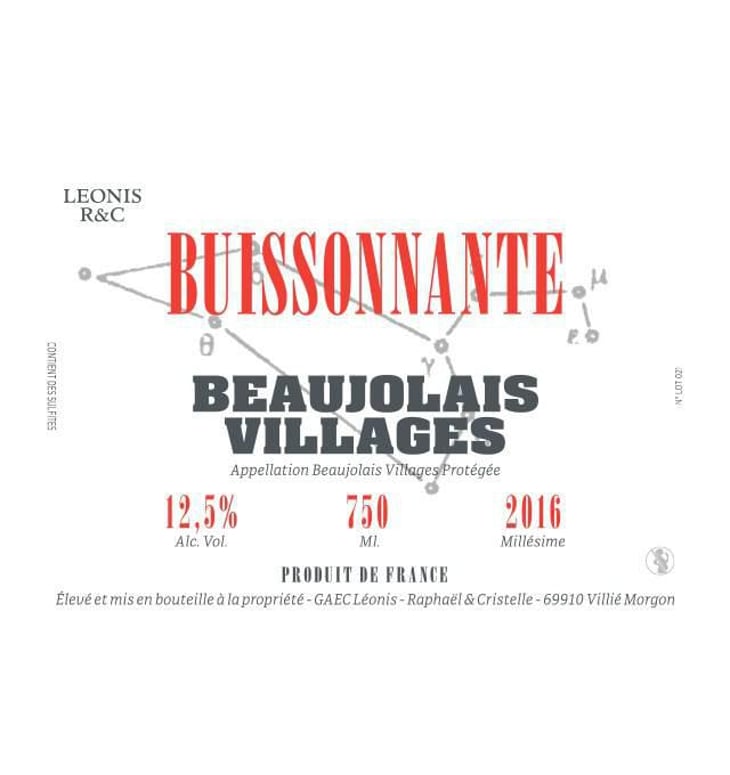 Buissonnante - Domaine Leonis - cristelle-raphael-champier 