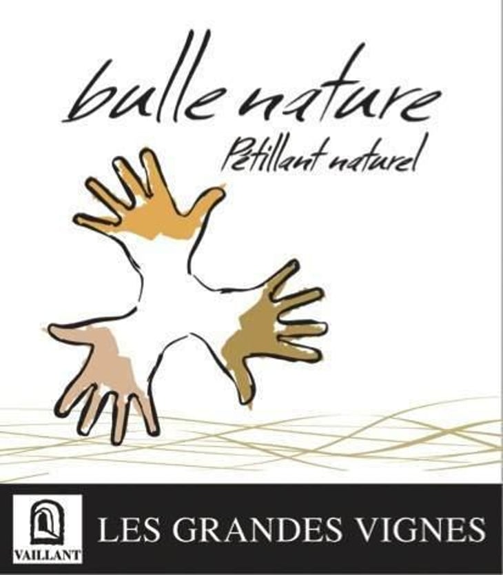 Bulle Nature Pet Nat rosé - Les Grandes Vignes - laurence-dominique-jean-francois-vaillant 