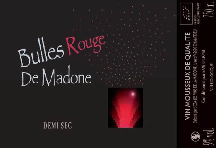 Bulles Rouge De Madone - Vins de la Madone - gilles-bonnefoy 