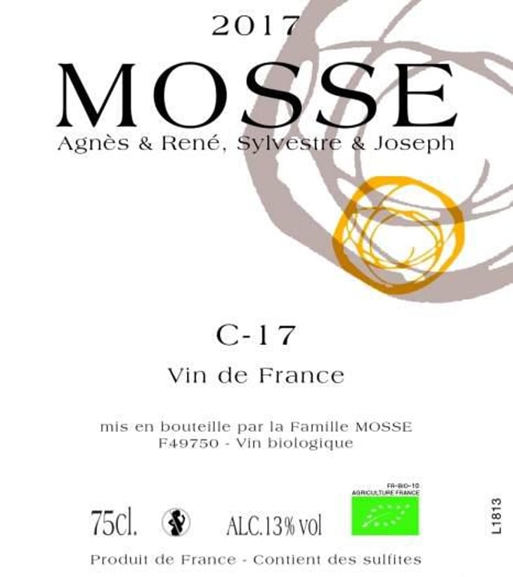 C-17 - Domaine Mosse - sylvestre-joseph-mosse 