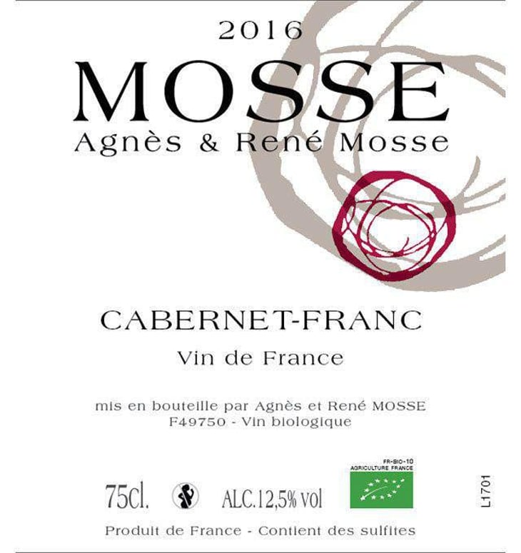 Cabernet Franc - Domaine Mosse - sylvestre-joseph-mosse 