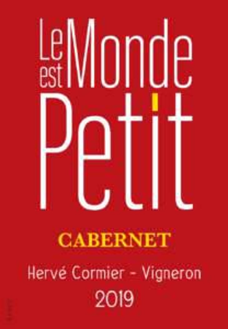 Cabernet franc de Tigné - Le Monde est Petit - arnaud-legros-herve-cormier 