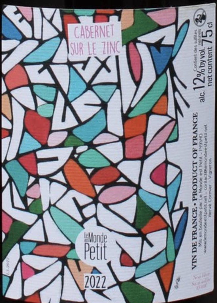 Cabernet sur le Zinc - Le Monde est Petit - arnaud-legros-herve-cormier -2021