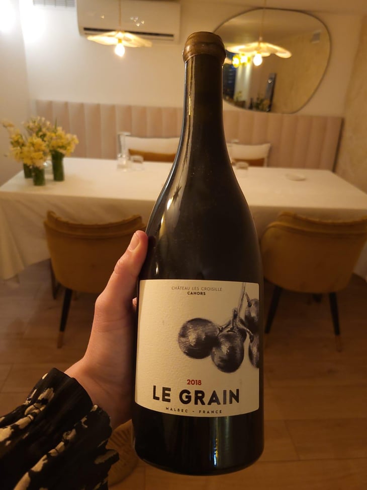 Cahors le grain - Chateau Les Croisille - simon-et-germain-croisille-nicolas-bach -2018