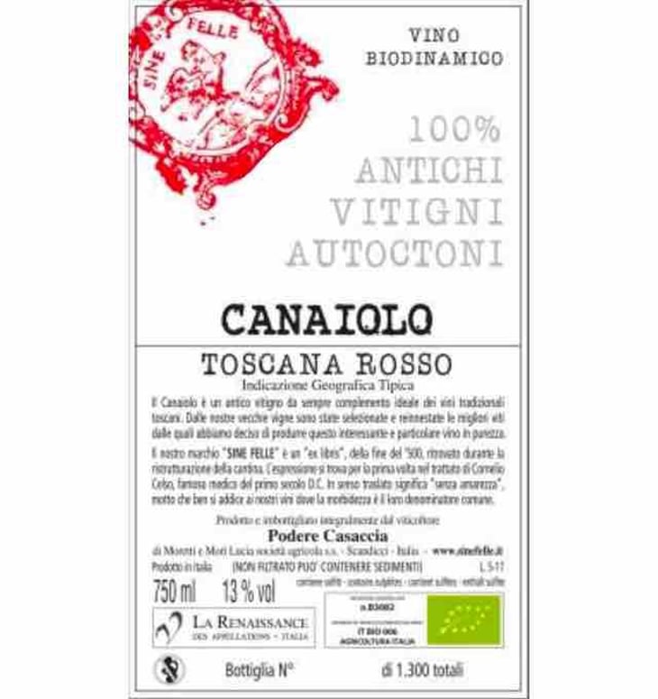 Canaiolo - Podere Casaccia Sine Felle - roberto-moretti 