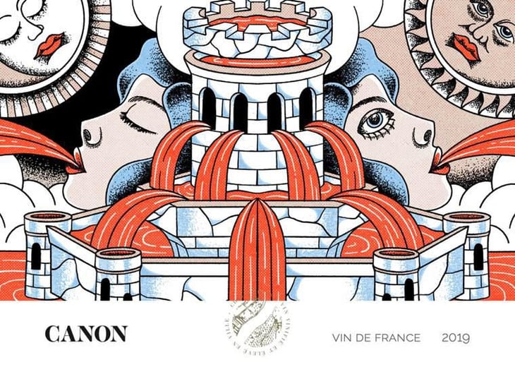 Canon (2019 label) - Chais Du Port De La Lune - laurent-bordes-annica-haapa 