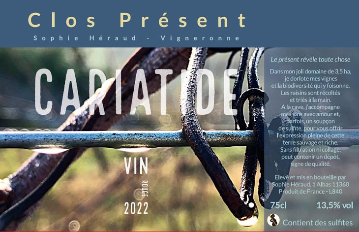 Cariatide - Clos Présent - sophie-heraud 
