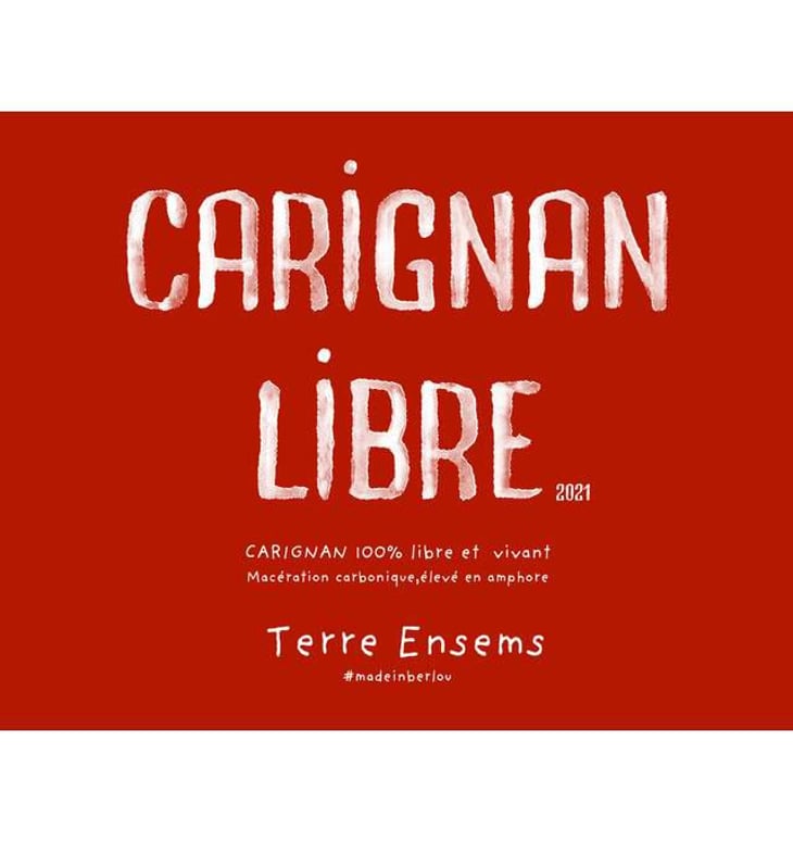Carignan Libre - Terre Ensems - krystel-costes-michel-bouisseren 