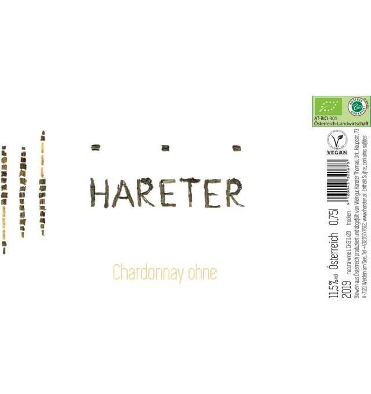 Chardonnay Ohne - Weingut Hareter Thomas - claudia-thomas-hareter 