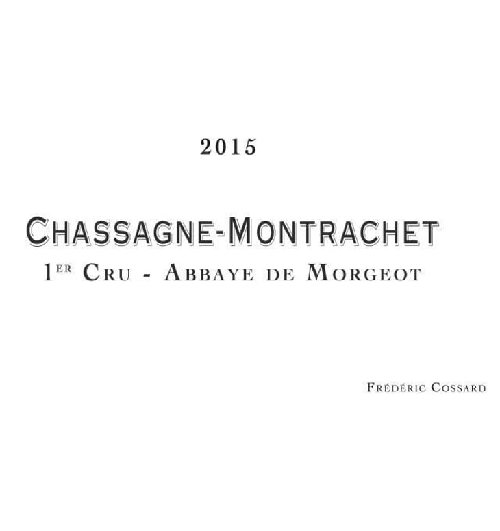 Chassagne-Montrachet 1er Cru - Abbaye de Morgeot - Domaine de Chassorney - frederic-cossard 