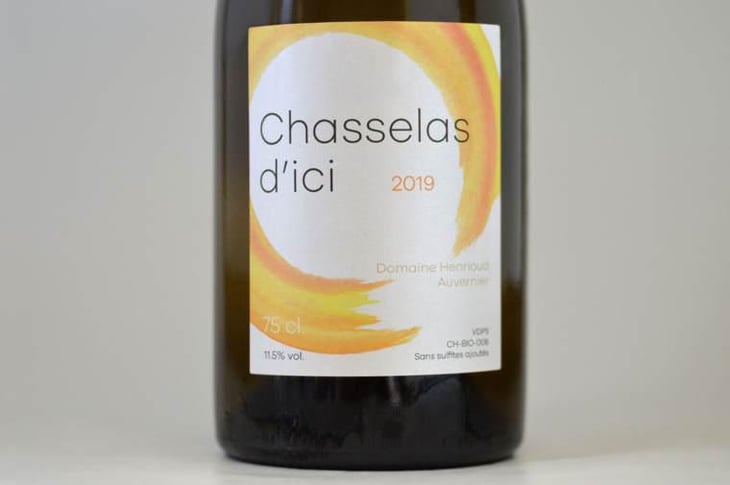 Chasselas d'Ici - Domaine Henrioud - jean-michel-henrioud 