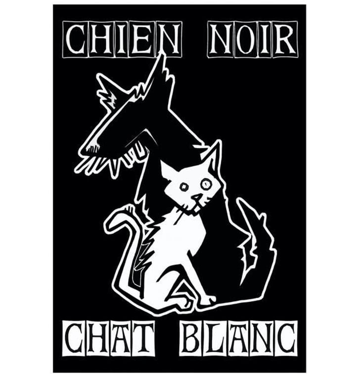 Chien Noir Chat Blanc - Domaine in Black - lambert-spielmann 