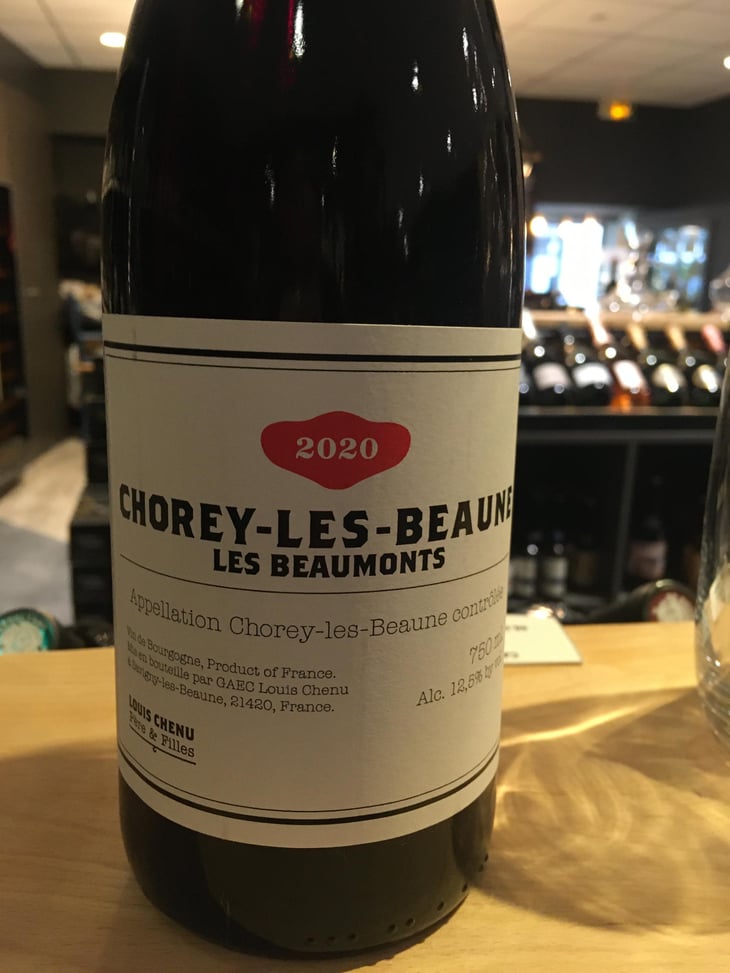 Chorey-Les-Beaune - Louis Chenu Père Filles - juliette-caroline-chenu 