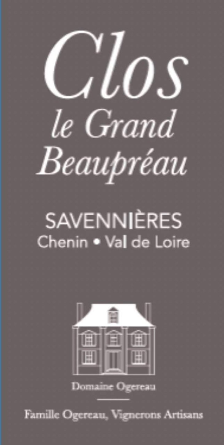 Clos le Grand Beaupréau 2020 - Domaine Ogereau - vincent-emmanuel-ogereau 