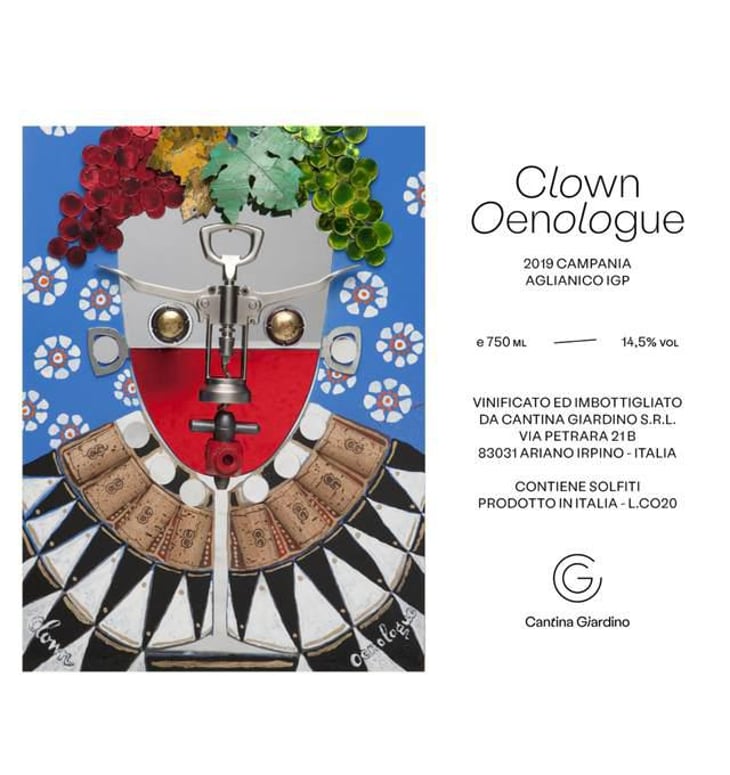Clown Œnologue - Cantina Giardino - antonio-di-gruttola-daniela-de-gruttola 