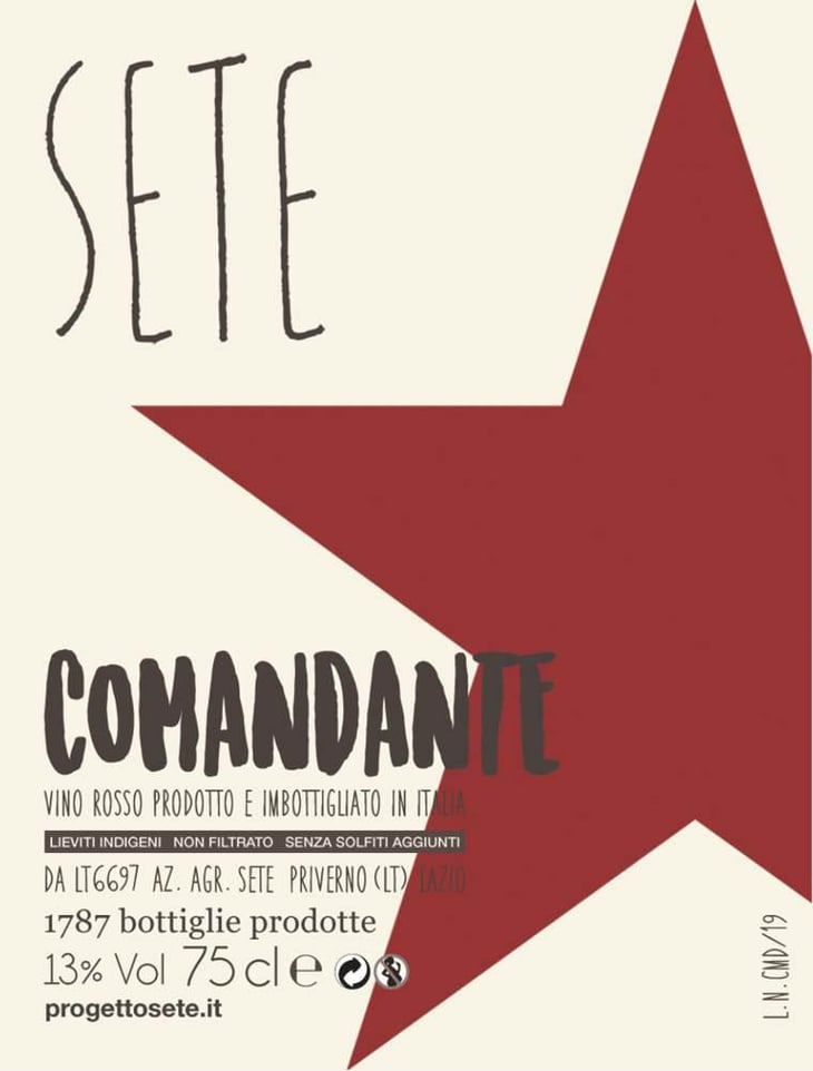 Comandante - Sete - Vini Naturali - emiliano-giorgi-arcangelo-galuppi-martina-dalessio 